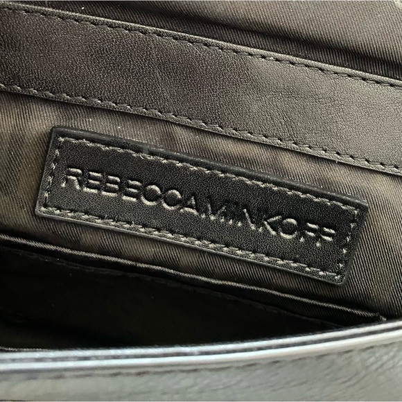 Rebecca Minkoff Love Small Chevron-Quilted Crossbody Bag, used fair condition - Picture 8 of 9